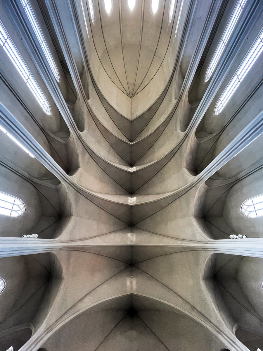 Ceiling of Hallgrímskirkja
